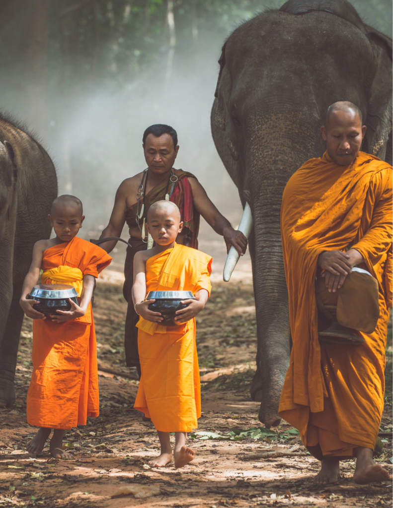 Cambodian Monks