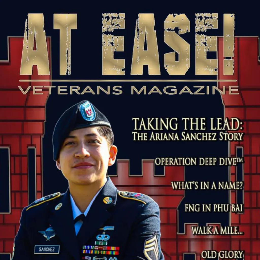 At Ease Veterans Magazine cover photo