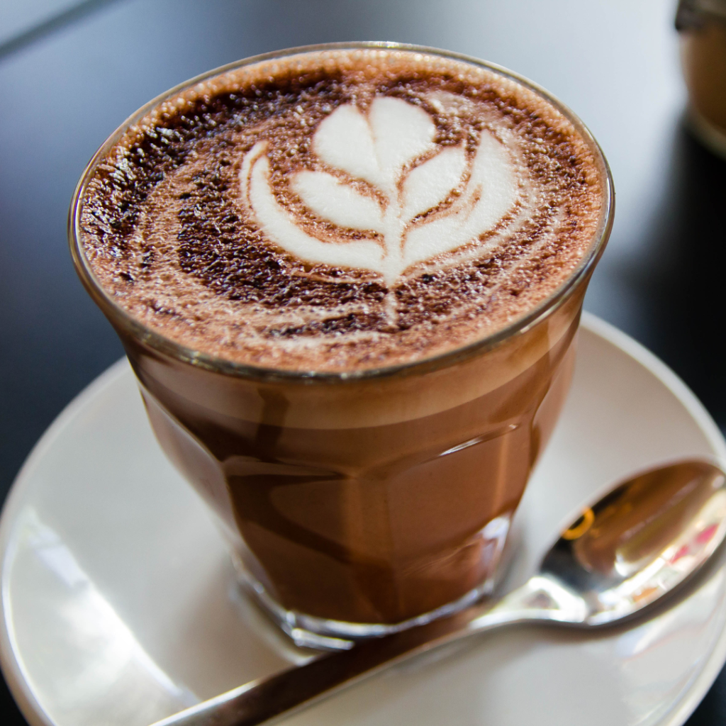 hot chocolate with fall spices