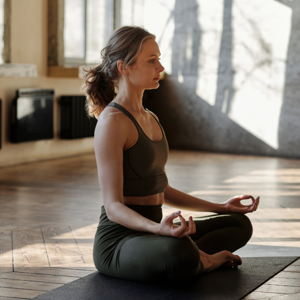 Photo Of Woman In A Yoga Position