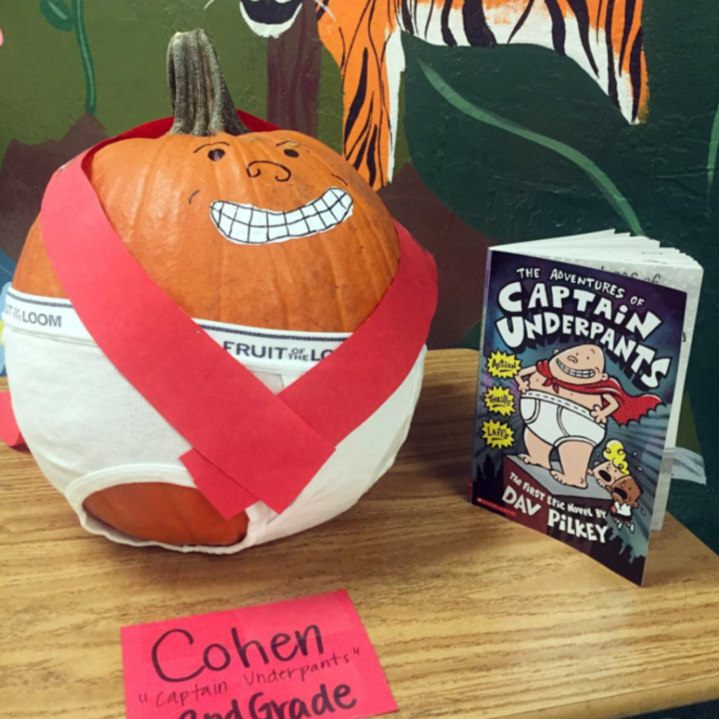 captain underpants pumpkin