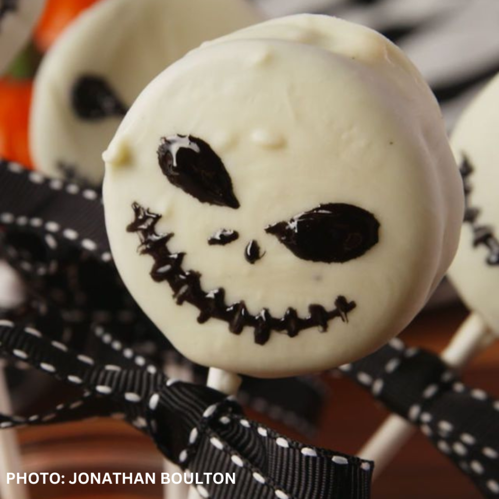 jack skellington oreo pops