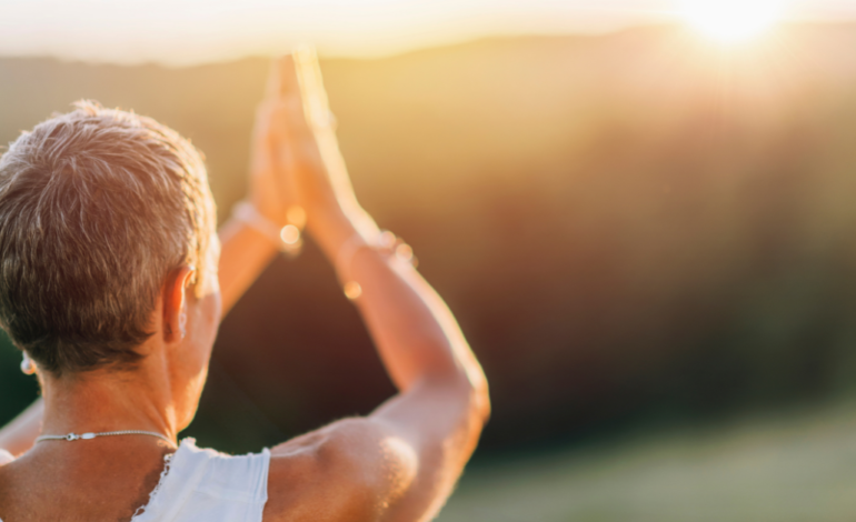 woman trusting intuitive voice