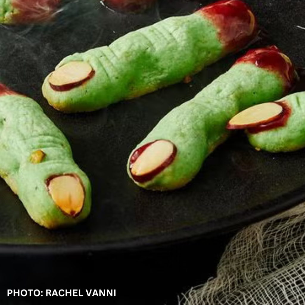 witch finger cookies