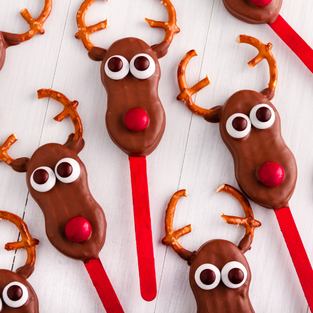 reindeer cake pops