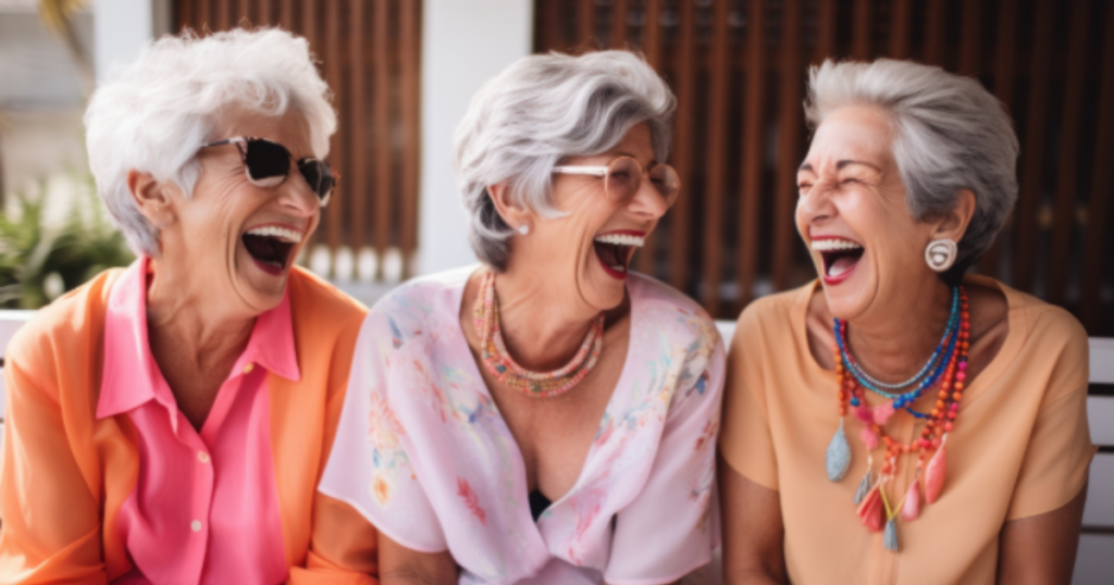 Older Women Smiling